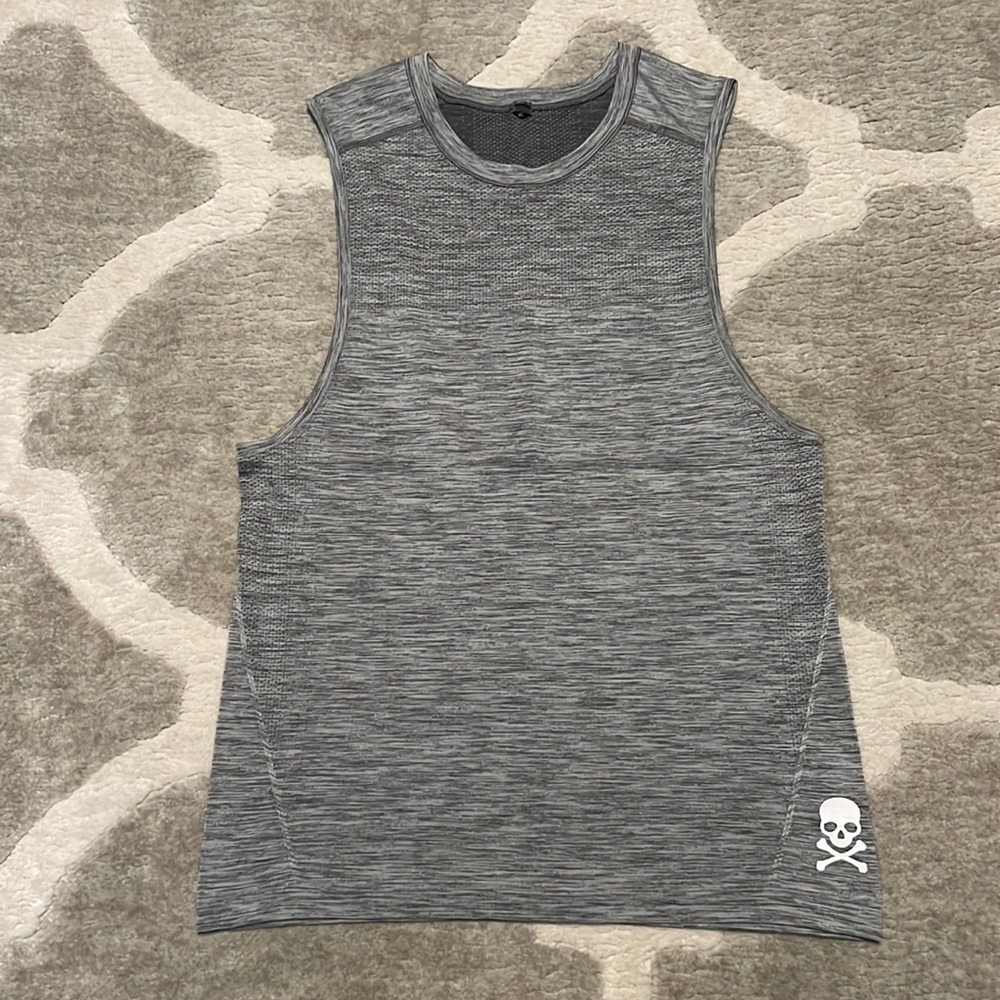 Men’s lululemon x SoulCycle Metal Vent Tank | S | Gray